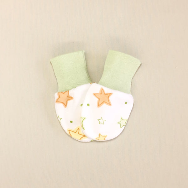 Baby Scratch Mittens Twinkle Stars Itty Bitty Baby Boutique