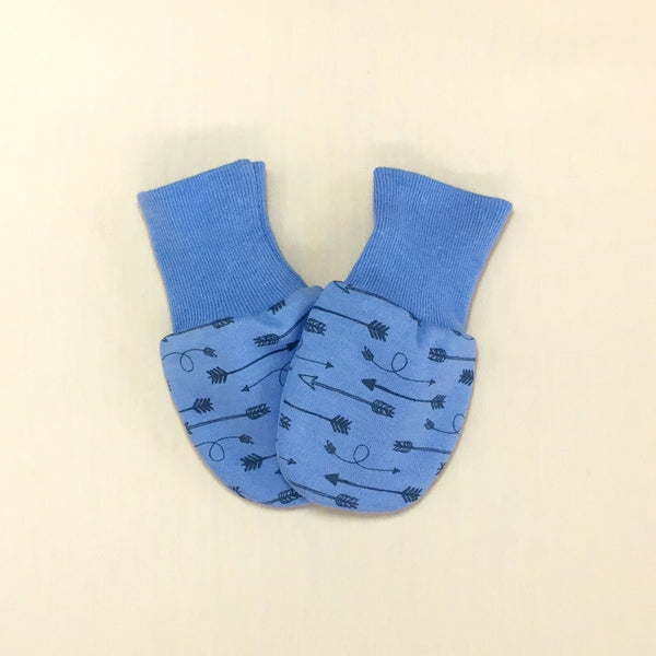 Baby Scratch Mittens Arrows Itty Bitty Baby Boutique
