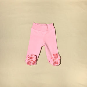 Pink Begonia Dress & Bonnet Set Preemie baby girl clothes Made in Canada