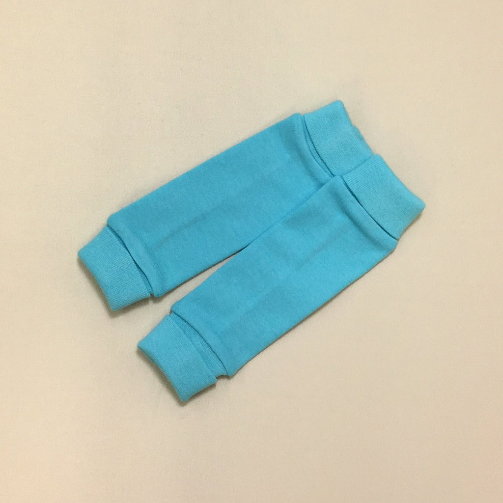 NICU Friendly Turquoise leg warmers preemie baby infant clothing