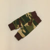 NICU Friendly Camouflage leg warmers preemie baby infant clothing