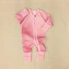 Zip Sleep & Play Suit Pink
