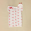 cotton NICU Friendly Gown Best Preemie clothes Made in Canada by Itty Bitty Bab