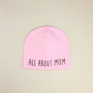 All About Mom Best Baby Beanie Pink Made in Canada