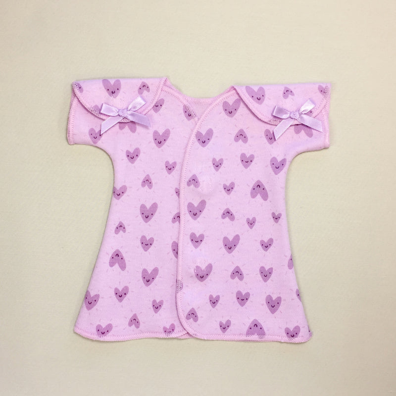 cotton nicu adapted dress for preemie 