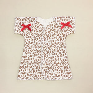 Fit & Flare NICU Dress  Cheetah