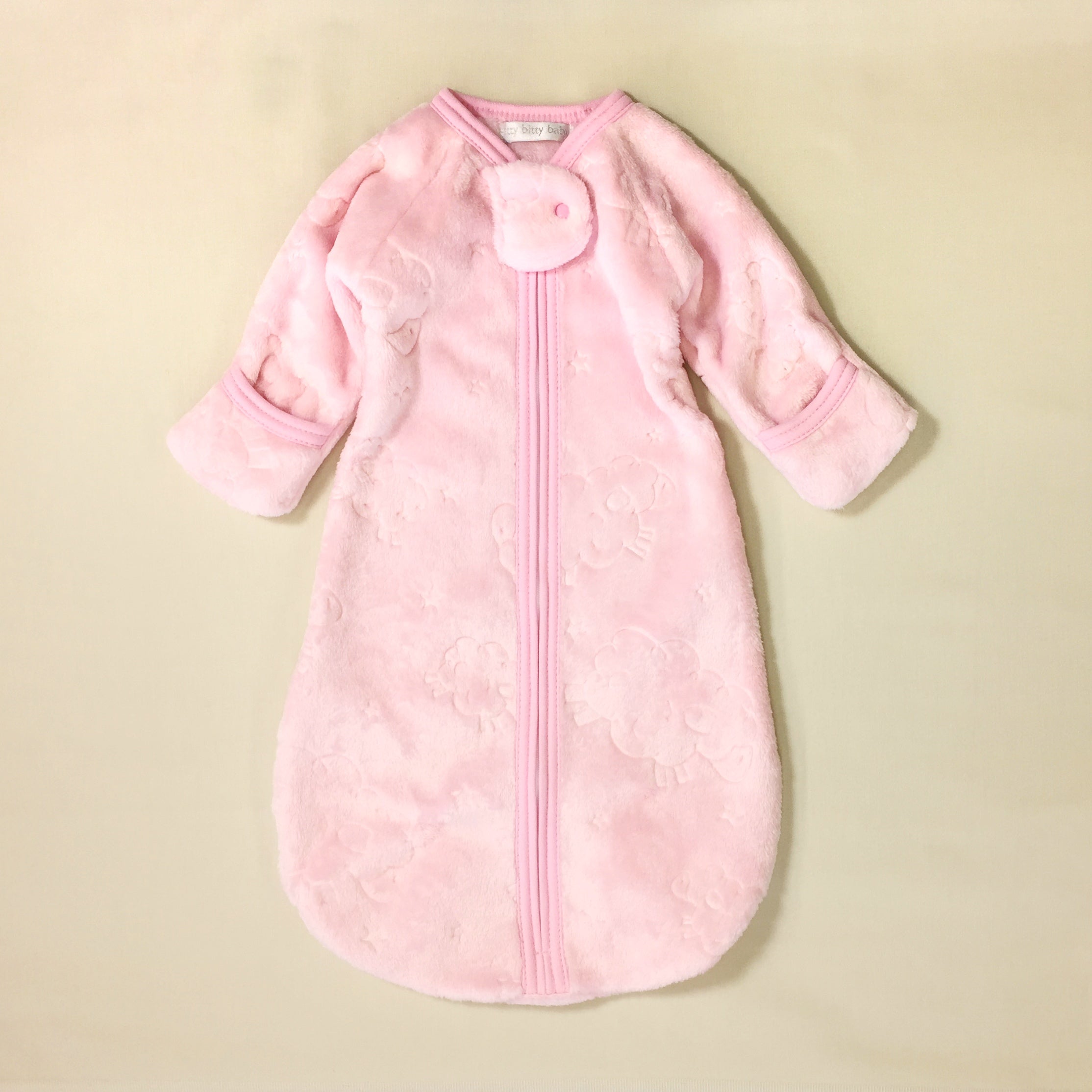 Jungle Plush SleepSack Pink – Itty Bitty Baby Boutique