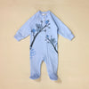 Blue Koala zipper footie baby clothes