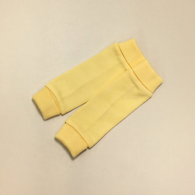 NICU Friendly yellow leg warmers preemie baby infant clothing