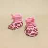 NICU Leopard cotton preemie baby booties socks