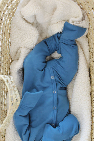 Bamboo Playsuit Noble Blue