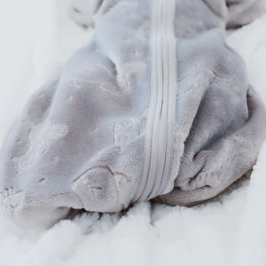 baby wearing sleep sack 